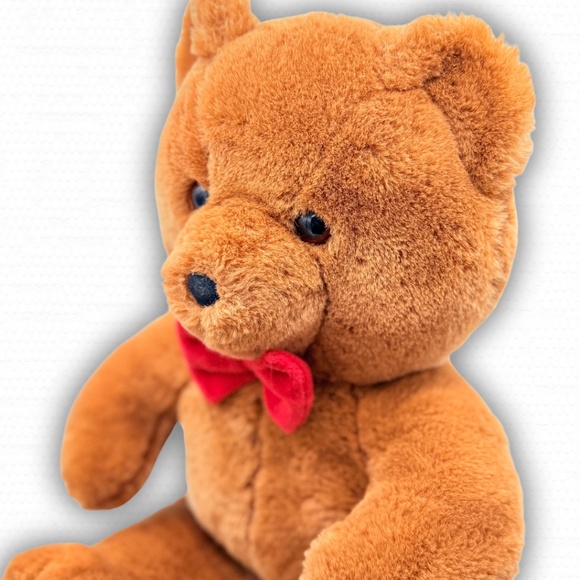 1986 Dakin Teddy Bear 20 Inch Soft Plush Vintage Nursery Decor Gift - Picture 2 of 12